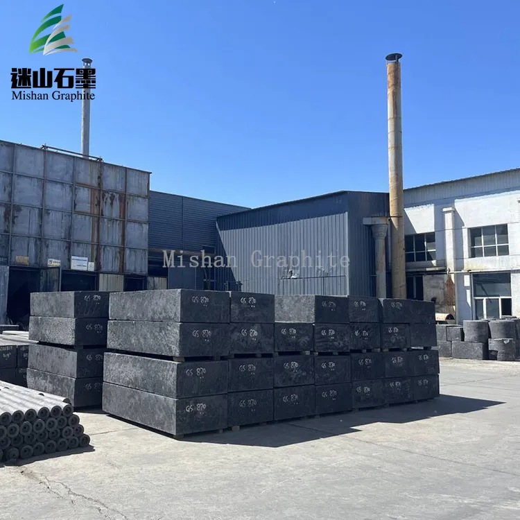 Nagy tisztaságú széngrafit blokk